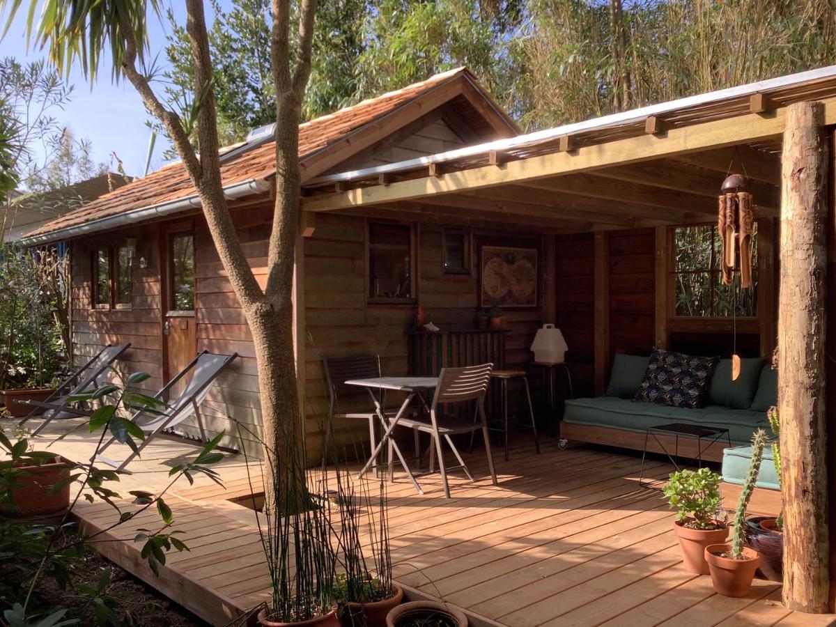 La Cabane D'Arbolateia Piscine & Spa Bidart Dış mekan fotoğraf