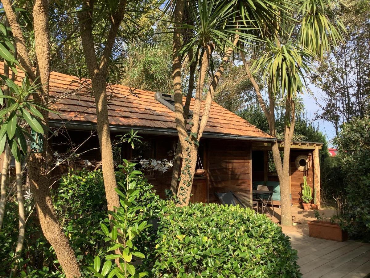 La Cabane D'Arbolateia Piscine & Spa Bidart Dış mekan fotoğraf