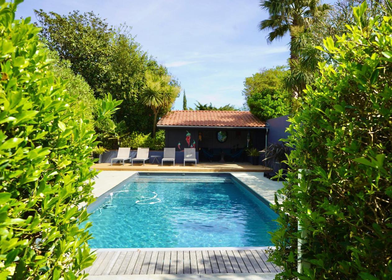 La Cabane D'Arbolateia Piscine & Spa Bidart Dış mekan fotoğraf